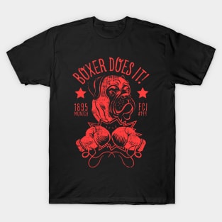 Boxer Does It T-Shirt